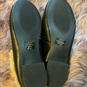 Faux fur mules! Size 11